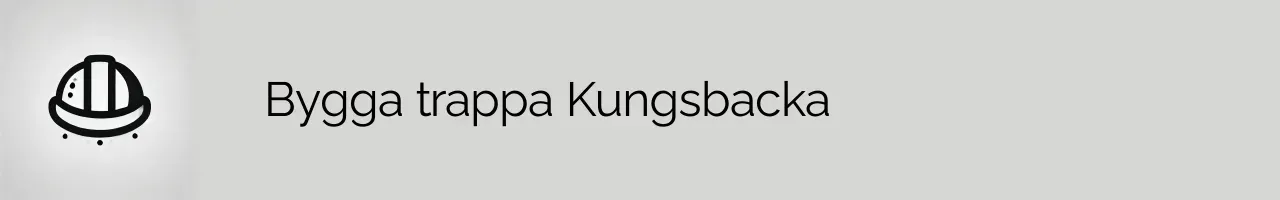 Bygga trappa Kungsbacka